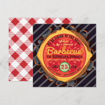Invitation Barbecue Grand Burger