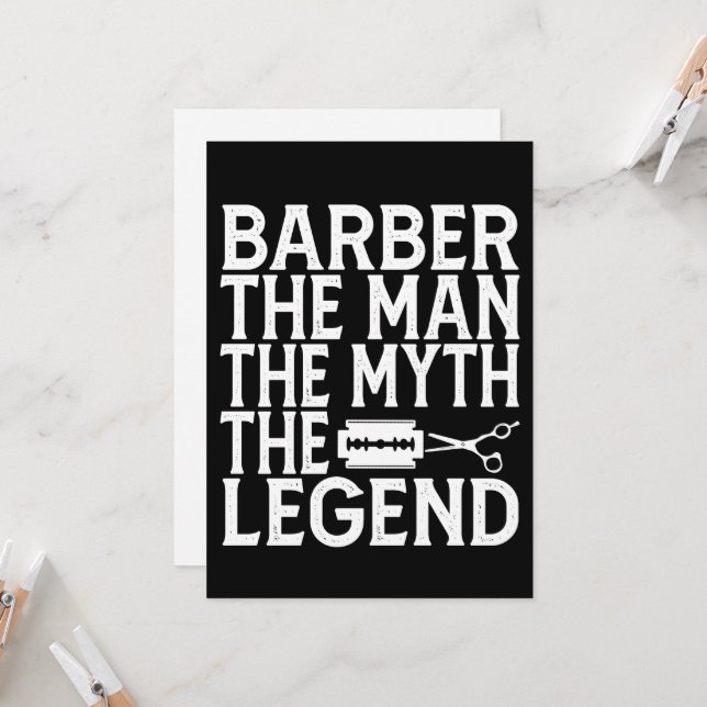 Invitation Barber L'Homme 2024 (Devant/Arrière en situation)