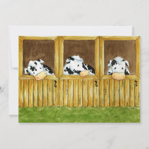 Invitation Barnyard Grapevine