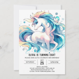 Invitation Barnyard Printable Horse Anniversaire