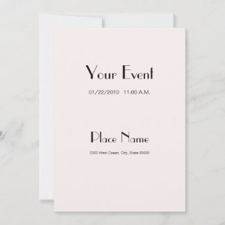Invitation Basic Paper/ Pearl Colour 5x7