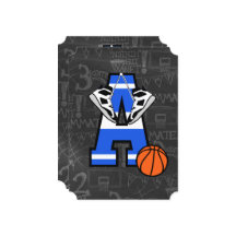 Basket-ball initial personnalisé