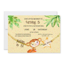 Basket-ball Petit Singe Turner 5 Anniversaire Fête