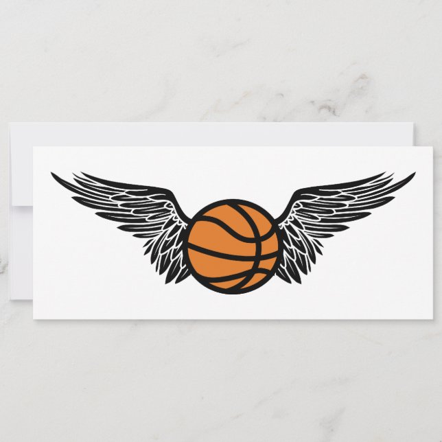 Invitation basketball volant (Devant)