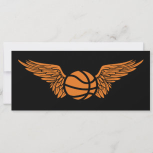 Invitation basketball volant