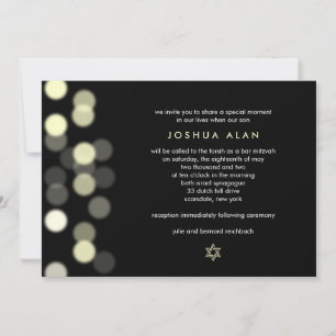 Invitation Bat mitzvah/barre d'observation