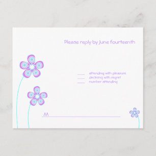 Invitation Bat mitzvah Penina RSVP