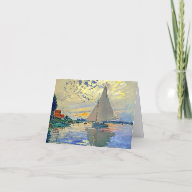 Invitation Bateau Monet au Petit-Gennevilliers (Devant)