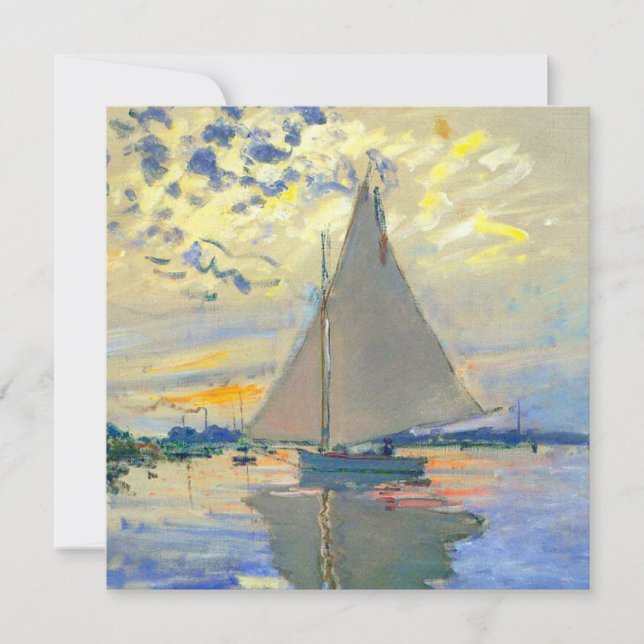 Invitation Bateau Monet au Petit-Gennevilliers (Devant)
