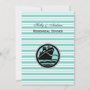 Invitation Bateau Nautique Lt Blu Wha Stripe #2 V Répétition 
