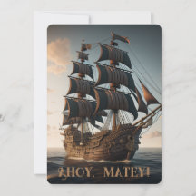 Bateau pirate Anniversaire