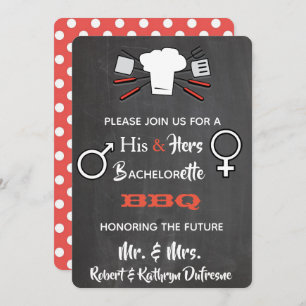 Invitation BBQ Bachelor/Bachelorette