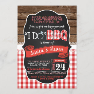 Invitation BBQ Je Fais