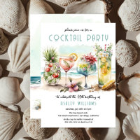 Beach Tropical Cocktails 40e anniversaire