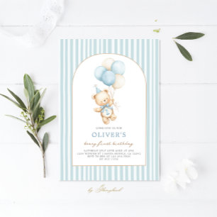 Invitation Beary Premier anniversaire