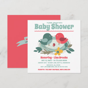 Invitation Beau Baby shower