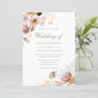 Beau Blush White Rose Flowers Mariage