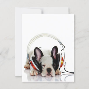 Invitation Beau Bulldog Dormir   Anglais Bulldog Lover