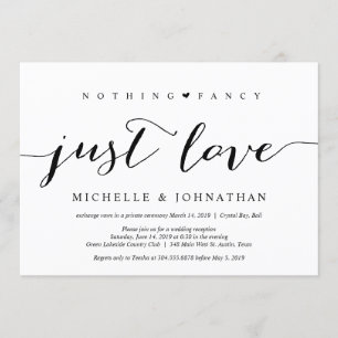 Invitation Beau Rien de Fantaisie Juste de l'Amour, Fugue