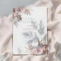 Beauté divine : Blush & Rose Floral Mariage