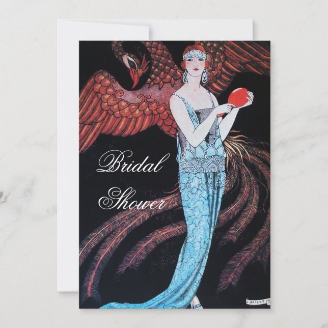 INVITATION BEAUTY ET PHOENIX FÊTE DES MARIÉES (Devant)