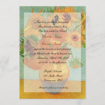 Beaux-arts Tournesols de Van Gogh mariage chrétien