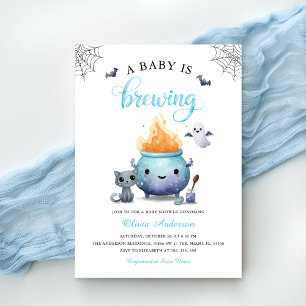 Invitation Bébé brasse l'invitation d'Halloween