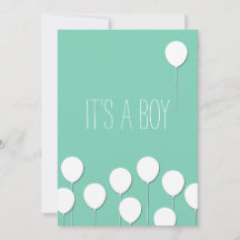 Invitation Bébé de ballon