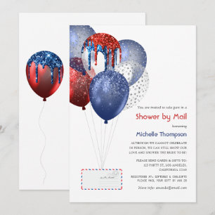 Invitation Bébé de la fête de l'Indépendance ou liste de mari