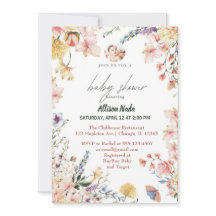 Bébé en fleurs fleurs sauvages floraux