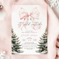 Invitation Bébé Il fait froid à l'extérieur du Baby shower de