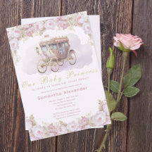 Bébé Princesse Baby shower rose