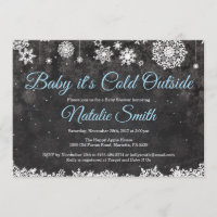 Bébé son froid en dehors du Baby shower des Garçon