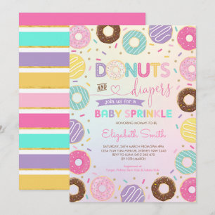 Invitation Bébé Sprinkine Sprinkel
