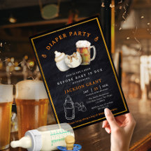 Beer Diaper Party Before Baby Is Due Baby Shower