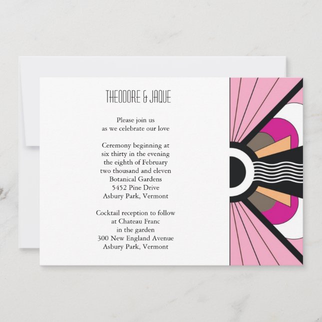 Invitation belge :Berry (Devant)