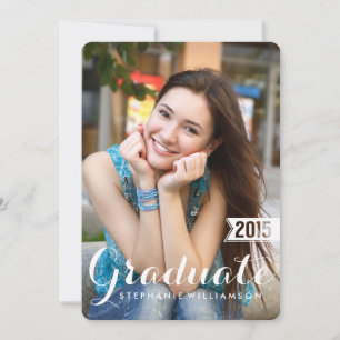 Invitation Belle fête de fin d'études photo 2015