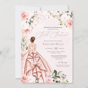 Invitation Belle Gown Jolie en rose Blush Rose doux 16 