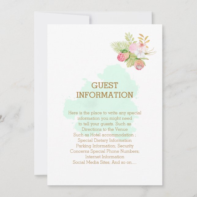 Invitation Belle Lime Green 💚 Élégant Mariage Boho (Devant)