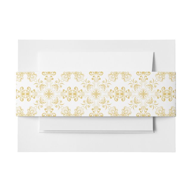   INVITATION BELLY BAND (Front Example)