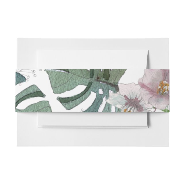 Invitation Belly Band (Front Example)