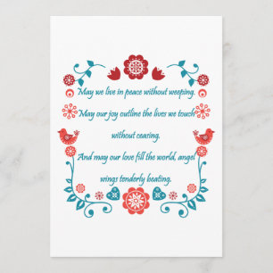 Invitation Bénédiction 30