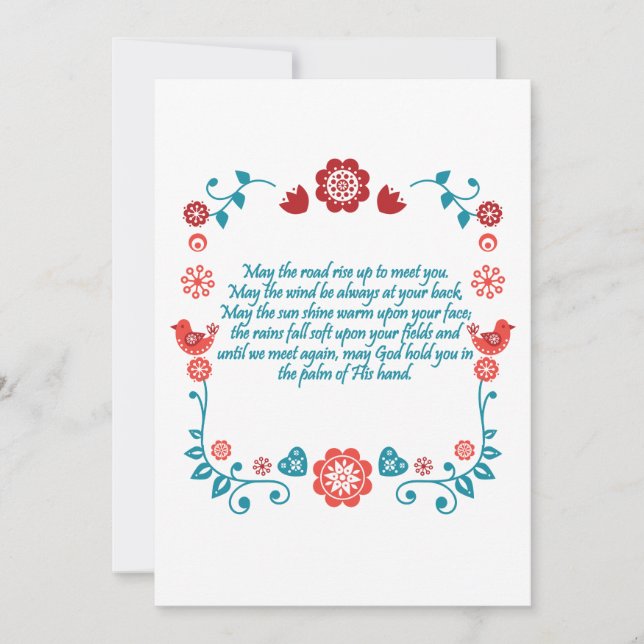 Invitation Bénédiction de 15 (Devant)