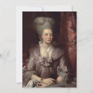 Invitation Benjamin West - Reine Charlotte