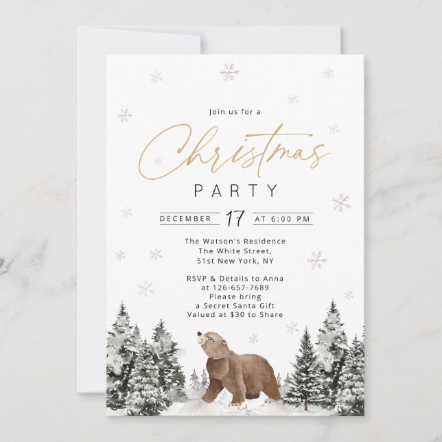 Invitation Berry Birthday Invitation, Blueberry 1er Anniversa (Devant)