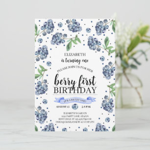 Invitation Berry First Blueberry