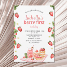 Berry fraise premier anniversaire Berry Weet