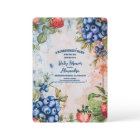 Berry Sweet Wild Berries & Fleurs Baby shower