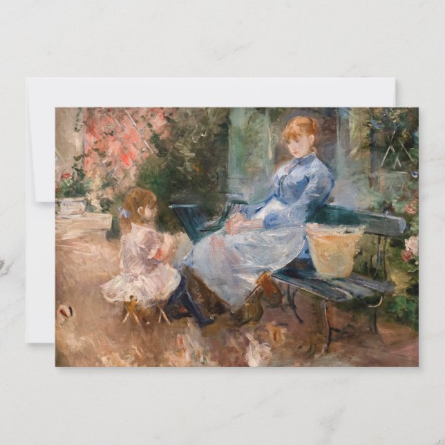 Invitation Berthe Morisot - La Fable (Devant)