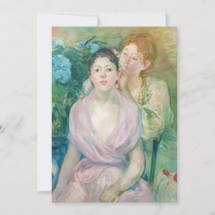 Invitation Berthe Morisot - L'Hortensia / Les Deux Sœurs